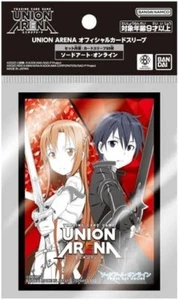 Union Arena Sword Art Online UA15BT Card Sleeves 60 Pack JAP Kirito Asuna SAO - Picture 1 of 1