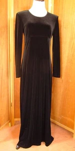 Retro Vintage 70er 80er Jahre My MM Michelle Maxi Gothic Hexen Punk Party/Kostüm Kleid - Bild 1 von 10