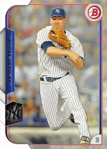 Chase Headley 2015 Bowman baseball base card #63 New York Yankees - Picture 1 of 2