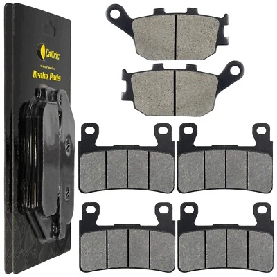 Pastilhas de freio dianteiras traseiras para Honda CBR900RE 2001/06455-MCF-026/43105-MW0-425 - Imagem 1 de 4