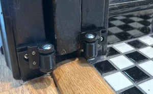 The Adjustable Pocket Door Guide (Black) - Picture 1 of 8