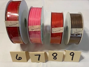 50 yards of WIRE EDGE RIBBON  1 1/2" w  (choice of 4 colors) - Picture 1 of 1