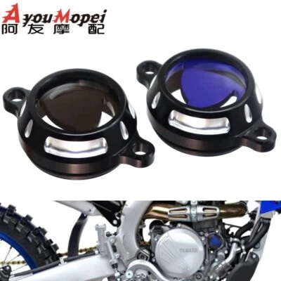 Protector de tapa de filtro de aceite de motor para YAMAHA WR250F WR450F 2015-2025 WR LOGO Foto 1 de 4
