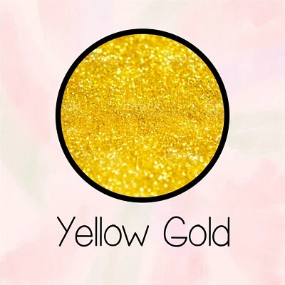 THE WORLD OF PAPER Glitter Heat Transfer Vinyl Full Roll 20" -YELLOW GOLD- IRON-ON HTV