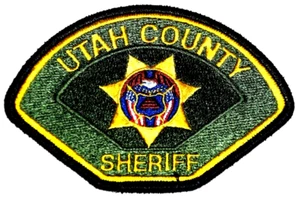 UTAH COUNTY – SHERIFF - UTAH UT Sheriff Police Patch STATE SEAL EAGLE BEEHIVE - Picture 1 of 1