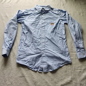 LSU Tigers Hemd Herren Small blau gestreift Button Down Langarm bestickt - Bild 1 von 11