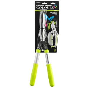 Spear and Jackson Colours Green Secateurs and Hedge Shears Set - Picture 1 of 1