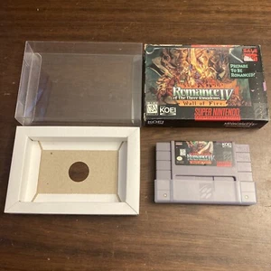 Romance of the Three Kingdoms IV: Wall of Fire - Super Nintendo SNES - Autentico - Foto 1 di 10