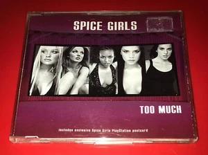 SPICE GIRLS - TOO MUCH 3-TRACKS SINGLES CD - Picture 1 of 3