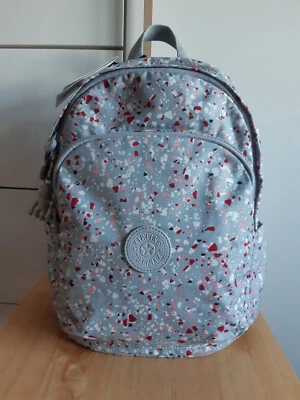 KIPLING Rucksack DELIA "Speckled" grau-bunt gemustert - NEU - Bild 1 von 4