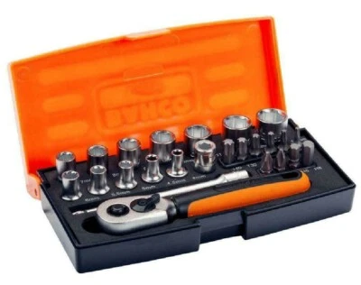 Bahco 25 Piece 1/4" Drive Metric SL25 Mini Socket Set - image 1 of 4