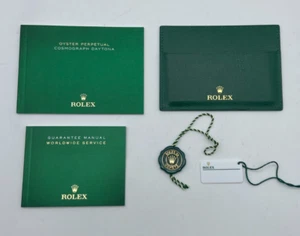 Rolex 2018 Daytona Booklet Manual Tag Set Englisch h60 - Bild 1 von 12