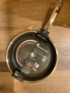 Masterpro Hexagonal HEX Triple Clad Stainless Steel 3-Ply 28 cm Euro Fry-Pan - Picture 1 of 3