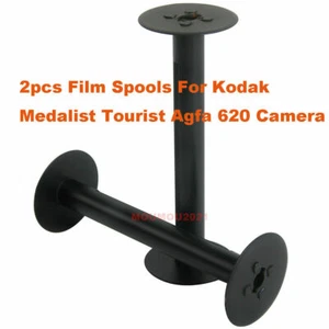 2pc/set Stainless steel 620 Empty Roll Take-Up Film Spools For Kodak Agfa Camera - Picture 1 of 10