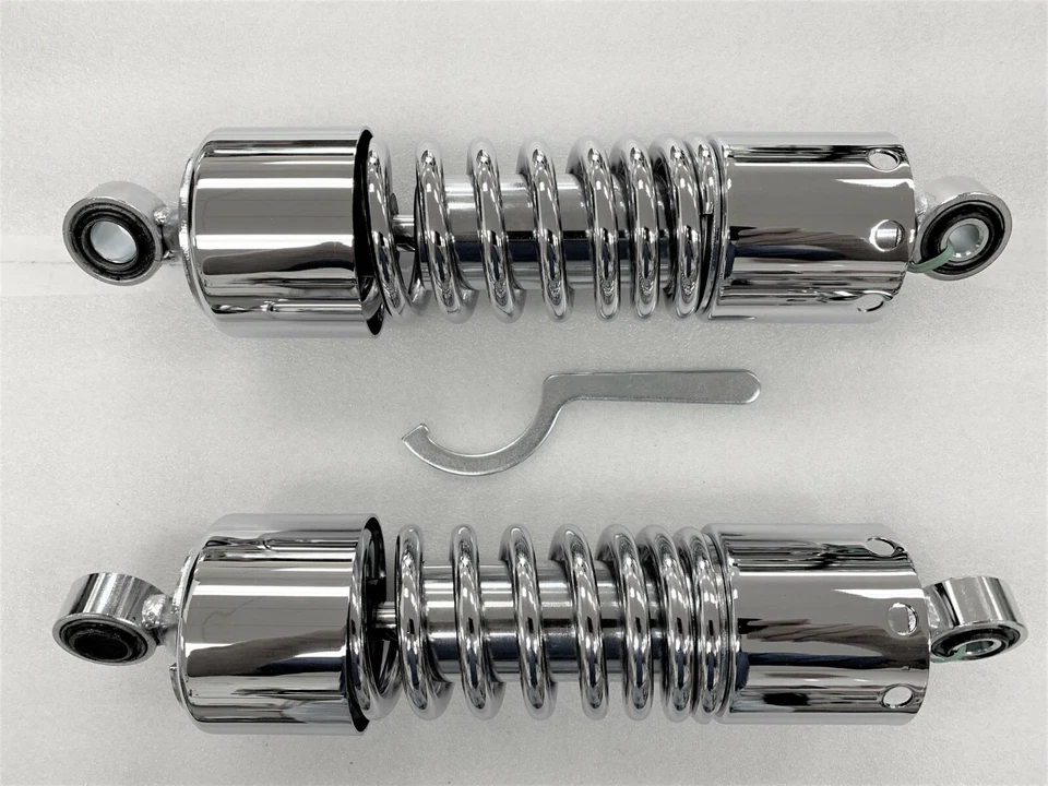 Amortiguadores cromados bobber cortos de alta resistencia Honda CB750 Nighthawk 11" Foto 1 de 1