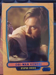 Star Wars 2012 Galactic Files 2 #433 Obi-Wan Kenobi Utapau Crisis AZUL 269/350 - Imagen 1 de 1