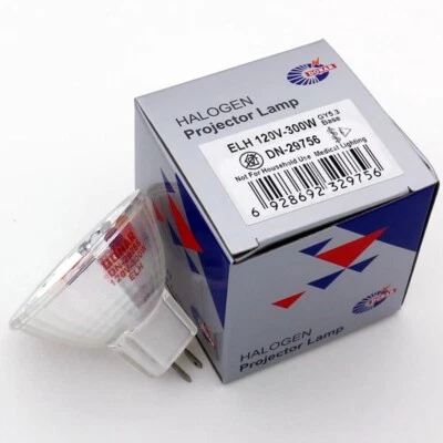 ELH 120V300W 13096 Photography Bulb Amplifier Slide Projector Halogen Lamp 93518 - Image 1 of 3