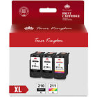 3Pack PG-210XL CL-211XL Ink compatible for Canon PIXMA&#160;MX360 410 420 MP280 480