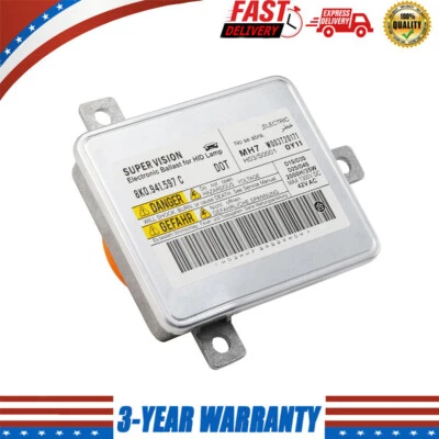 For Audi A3 A4 S4 A5 S5 RS5 A6 A7 A8 Q5 Q7 Xenon Ballast HID Control Unit Module - Image 1 of 4