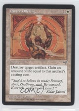 1996 Magic: The Gathering - Mirage Divine Offering 0b5