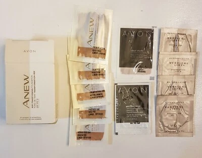 Avon Anew Age Transforming Foundation Mixed Shades SAMPLE LOT 11 Travel Packets - Image 1 of 3