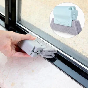 Window Groove Cleaning Cloth Window Cleaning Brush Corners And Gaps Cleaner T_bf - Picture 1 of 8