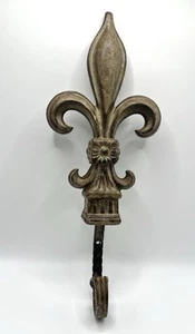 Vintage Fleur De Lis Wall Hanger/Hook - Picture 1 of 6