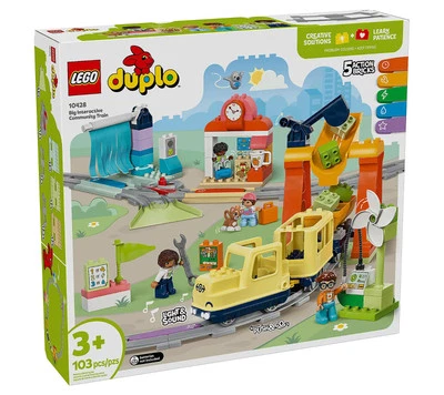 LEGO DUPLO Town Big Interactive Community TrainSet 10428 Foto 1 de 4