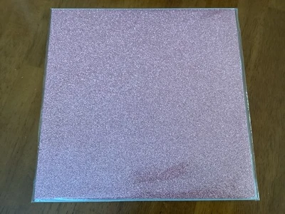 Stampin Up BLUSHING BRIDE 12 x 12 Glimmer Paper - 2 sheets *NEW in package - Image 1 of 2