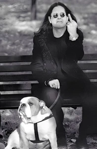 OZZY Osbourne (Middle Finger) POSTER 24 X 36 Inches Wall Art - Picture 1 of 2