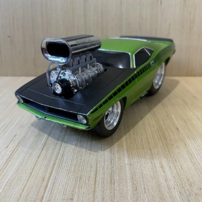1970 Plymouth Green Cuda By Muscle Machine 10”Long 2000 Edition DieCast Read Blw - Image 1 of 4