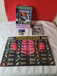 FEDERATION Amiga CINEMAWARE/SPOTLIGHT SOFTWARE - Picture 1 of 11