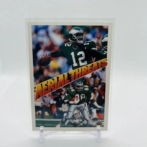1991 Upper Deck #31 Randall Cunningham / Keith Jackson - Picture 1 of 2