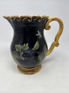 Raymond Waites "Pompeii" Certified International Corp - Water Pitcher With Fruit - Picture 1 of 24