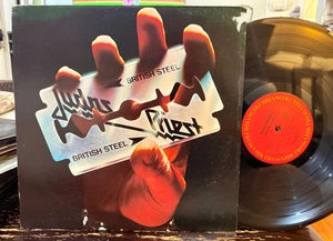 JUDAS PRIEST BRITISH STEEL 1980 ORIGINAL USA PRESS NM- VINYL LP LOWEST $ METAL - Picture 1 of 4