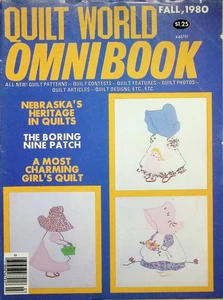 Quilt World Omnibook Magazine Fall 1980 Sunbonnet Sue - Picture 1 of 5