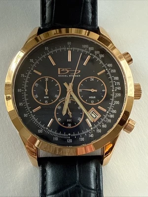 Reloj Daniel Steiger Ambassador Azul Marino Oscuro Tono Rosa Foto 1 de 4