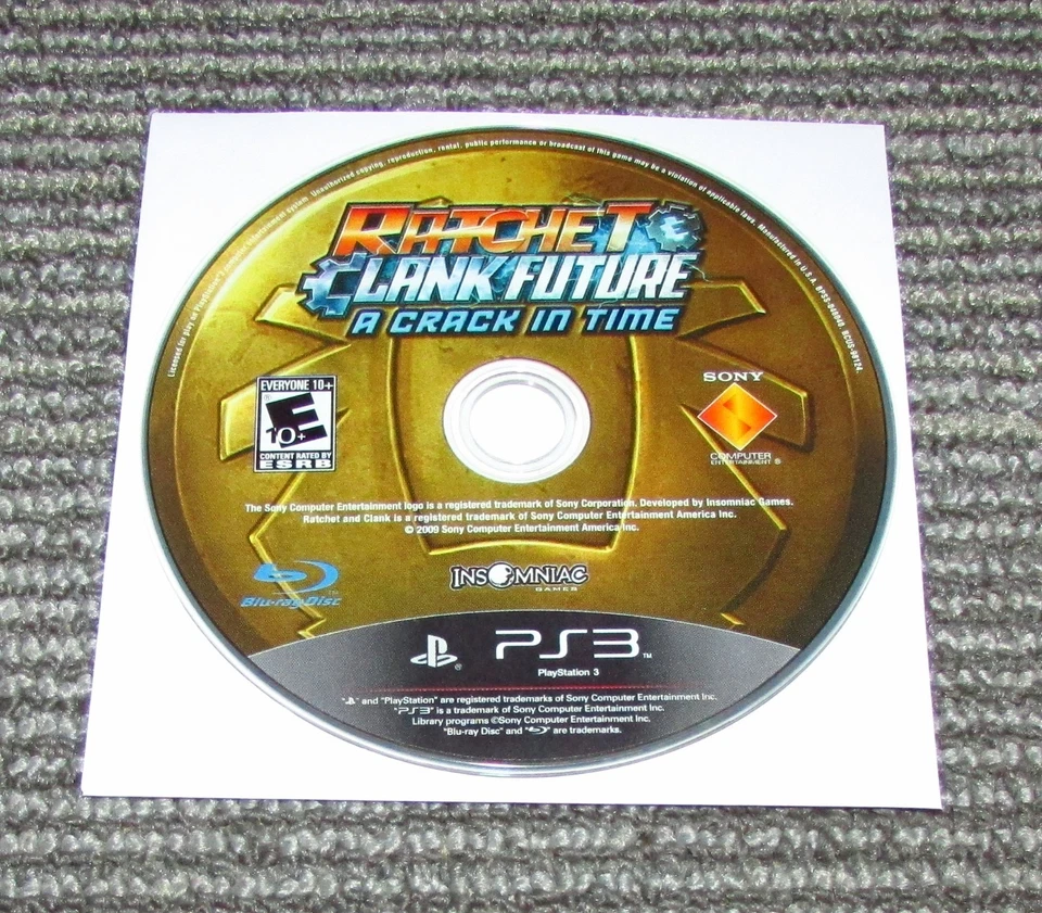 Ratchet & Clank Future A Crack in Time (Game Only) Playstation 3 Fast Shipping - Image 1 of 1
