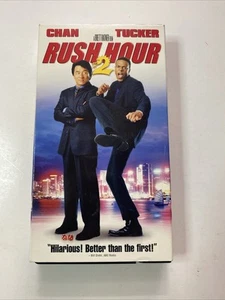 Rush Hour 2 VHS - Jackie Chan & Chris Tucker - Picture 1 of 4