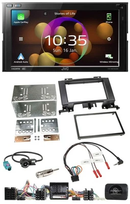 JVC DAB Lenkrad 2DIN Bluetooth USB Autoradio für Mercedes Sprinter Audio 5 20 50 - Bild 1 von 4