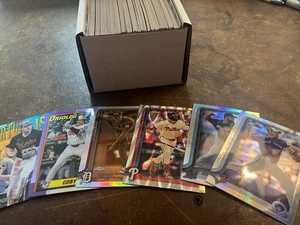 2025 Topps Chrome Refractor Lot (128) RayWave, Sepia, Prism, Rainbow + Inserts - Picture 1 of 4