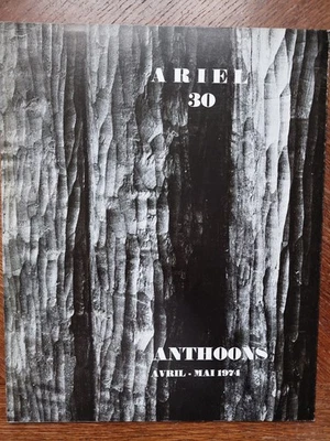 Willy Anthoons, Catalogue of the Ariel Gallery, Paris, 1974 - Image 1 of 4