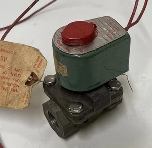 ASCO 8210C87E 120V 60Hz 1/2” Edelstahl Ventil 5/8” Öffnung 0-125 PSI - Bild 1 von 3