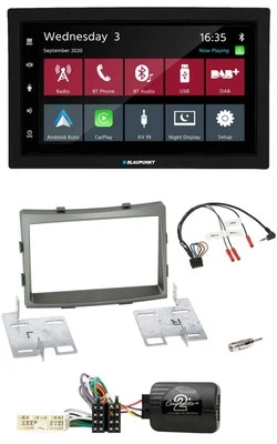 Blaupunkt DAB Bluetooth USB Lenkrad 2DIN Autoradio für SSangYong Rodius ab 2013 - Bild 1 von 4
