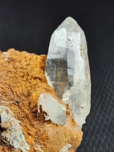 Himalayan Quartz Crystal On Matrix With Terminations & Perfect Growth. - Picture 1 of 21