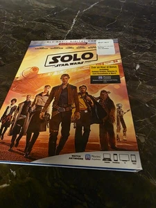 Solo: A Star Wars Story (Blu-ray, 2018) with Bonus Disc and Slip Cover - Picture 1 of 5