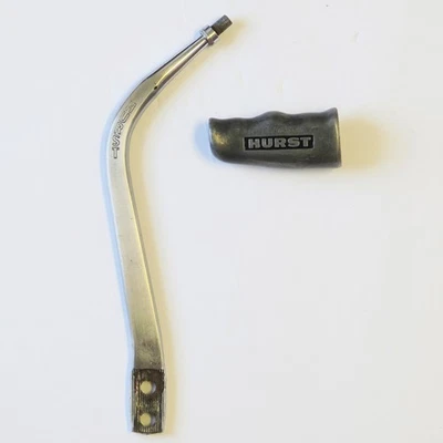 Palanca de cambios HURST USA 4 velocidades acero cromado 7236 W mango en T de aluminio 3/8-24 Foto 1 de 3