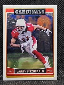 Tarjeta de fútbol americano 2006 Topps cromada #122 Larry Fitzgerald Arizona Cardinals  - Imagen 1 de 2