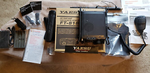 Yaesu FT-817ND HF/VHF/UHF Ham Radio Ultra Compact Transceiver With Many Extras