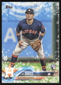 2018 Topps Holiday J.D. Davis RC #HMW178 Houston Astros - Picture 1 of 2